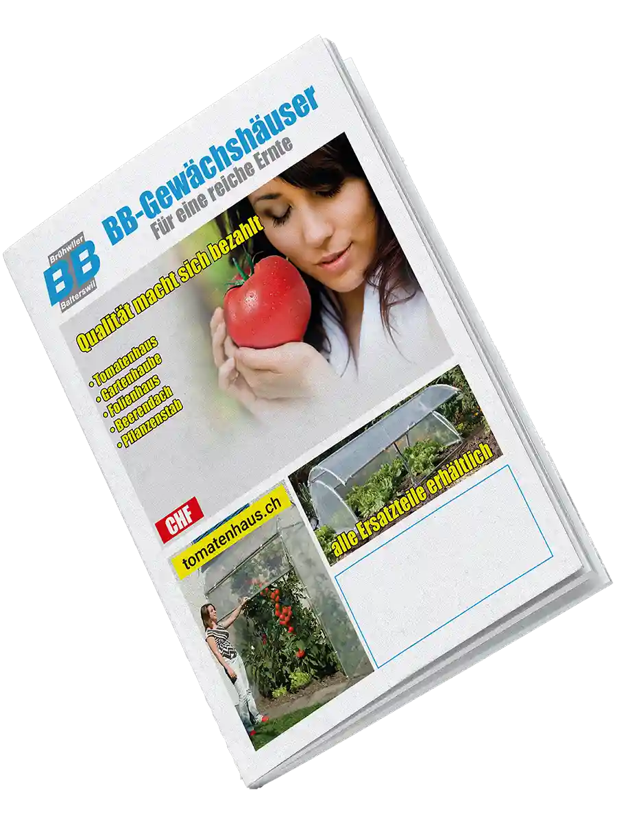 Brühwiler Gewächshäuser Katalog
